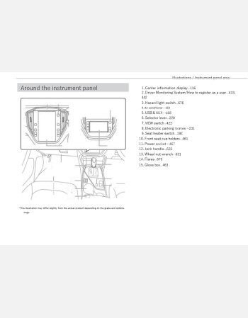 subaru impreza gu 2023-2024 owners manual in english
